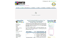 Desktop Screenshot of printed4less.com